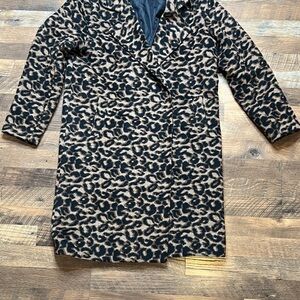 Leopard Print Women's Coat